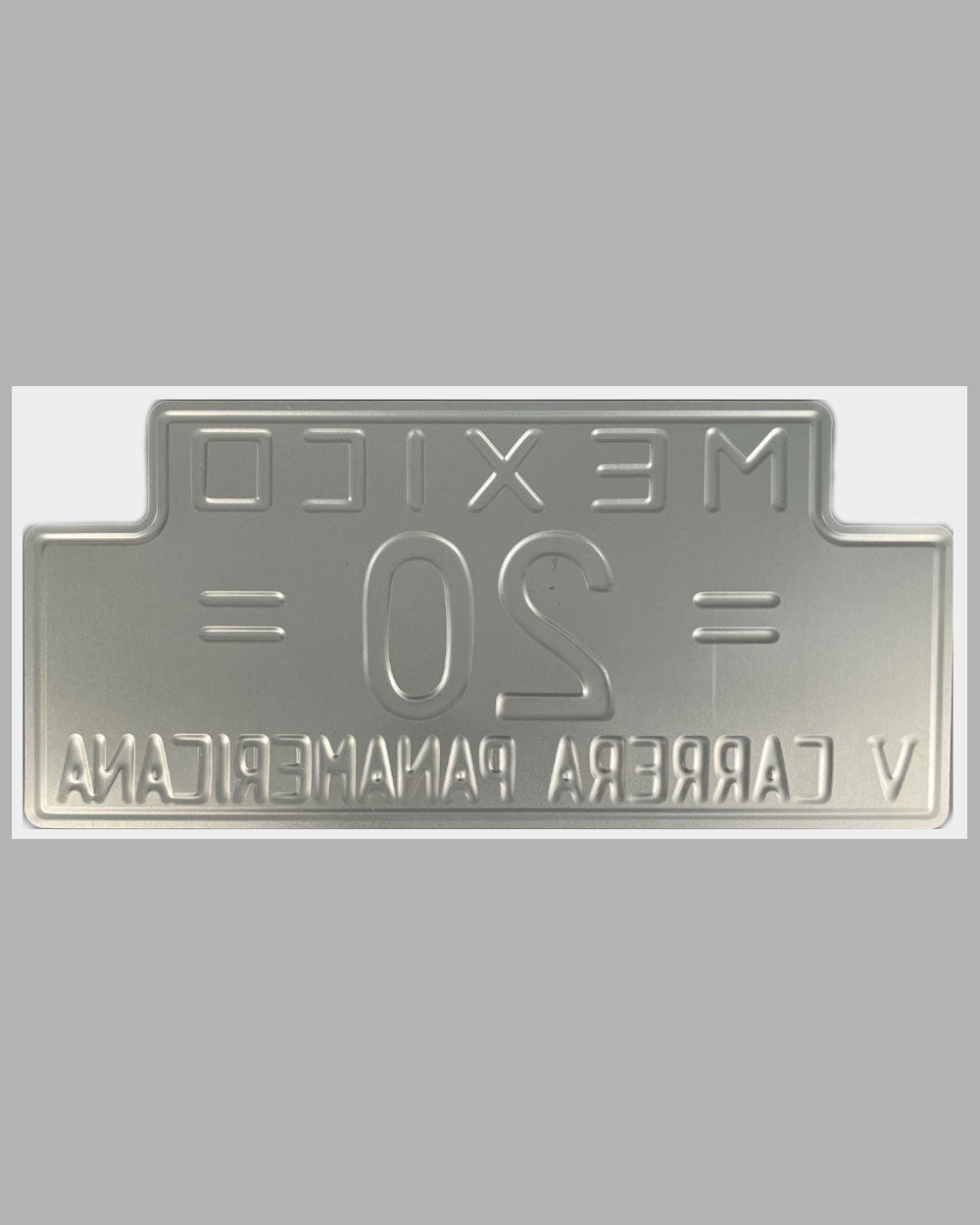 V Carrera Panamericana Mexico rally plaque, 1954 2