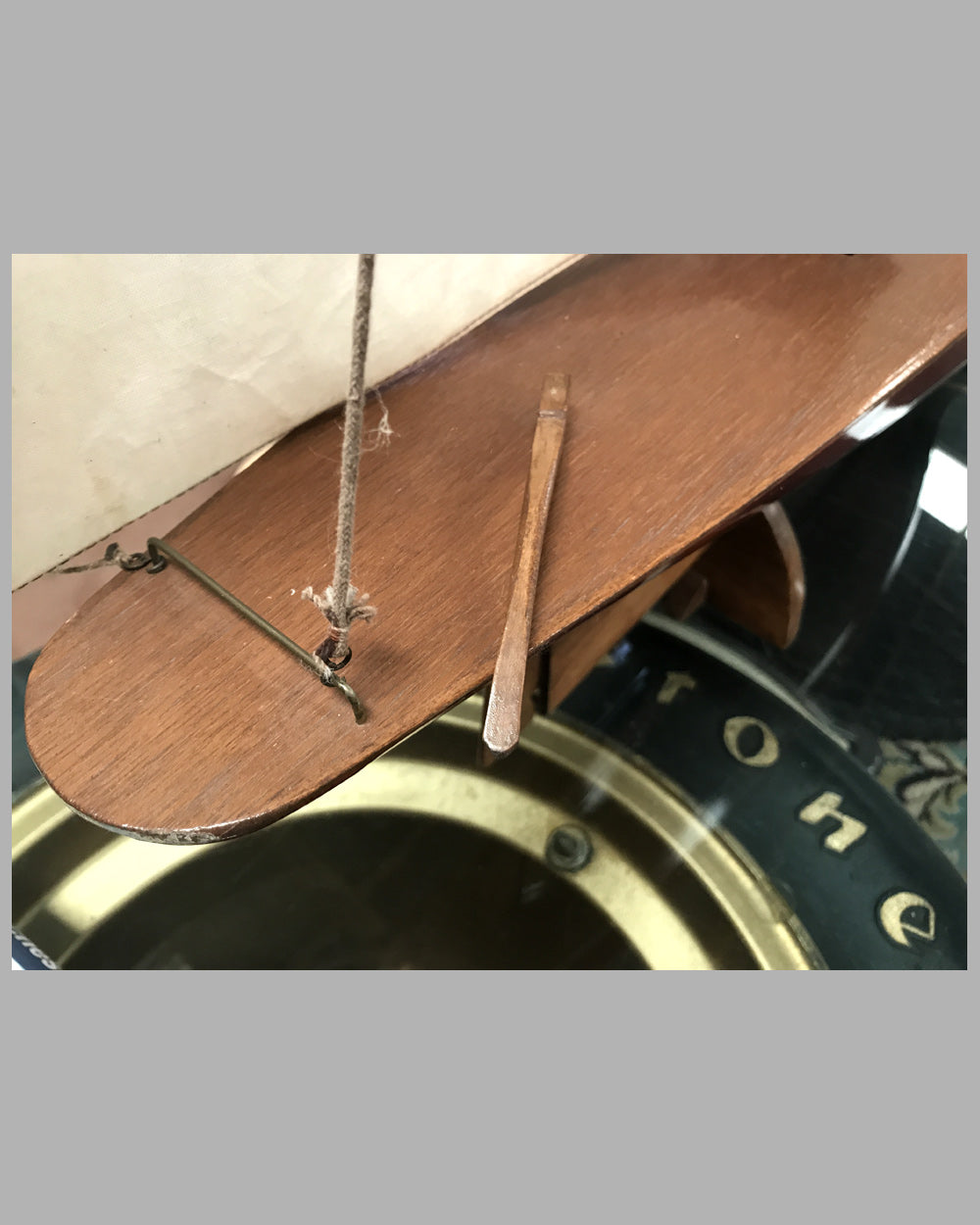 Wooden Two Masted Schooner model sailboat 10