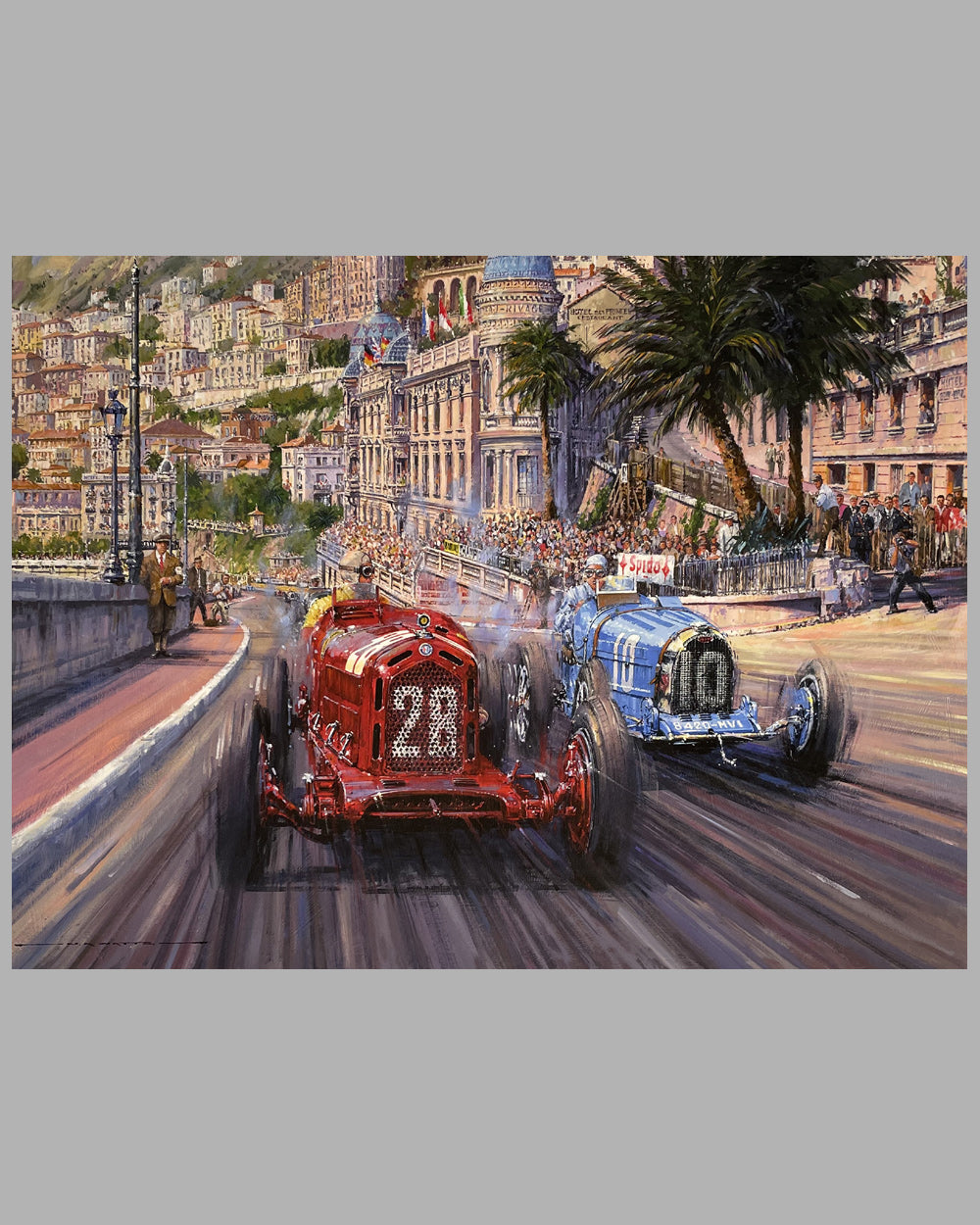 Titanic Battle print by Nicholas Watts 2