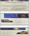 Thunder & Lightning – Le Mans 2001 print by Nicholas Watts, autographed by 6 drivers 5