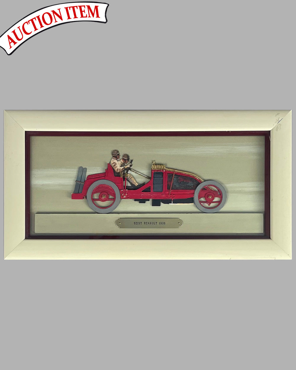 Szist Renault 1906 painting/sculpture by Roy Nockolds and Rex Hayes