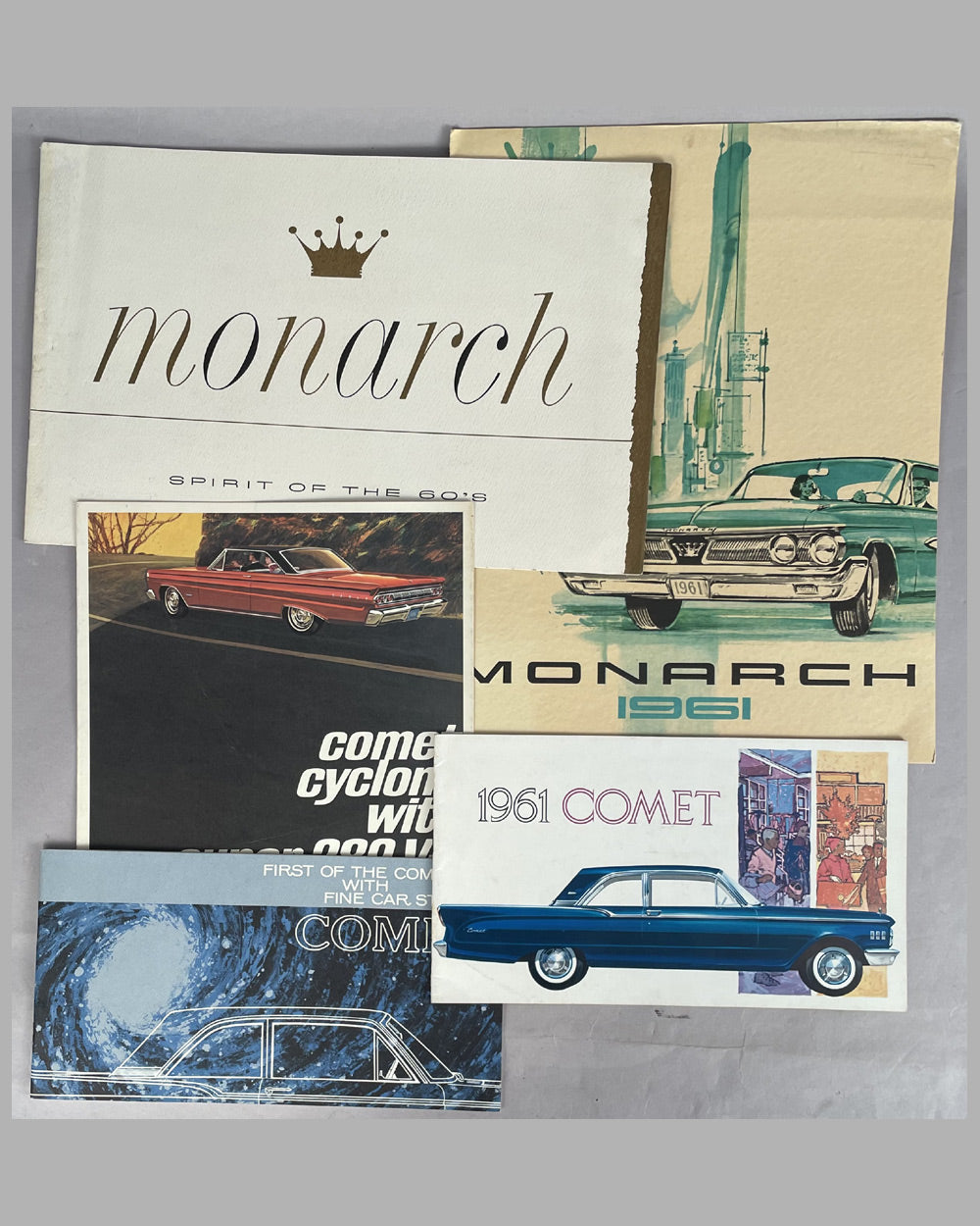 Collection of 16 Ford sales brochures from 1959 to 1966 2