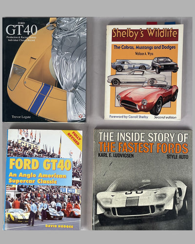 Collection of 17 publications representing the Ford racing & Sports cars of the 1960’s 3