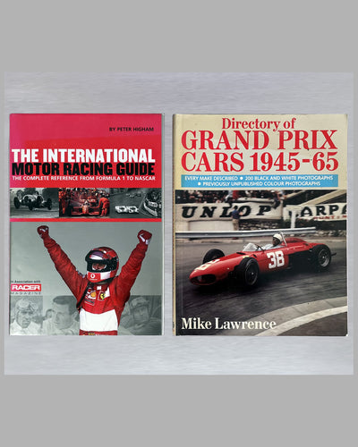 Collection of 19 classic motor racing books 9