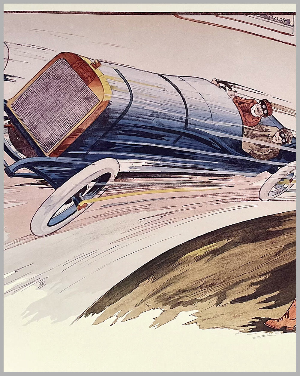 Indianapolis 500 1913 print by Gamy 2