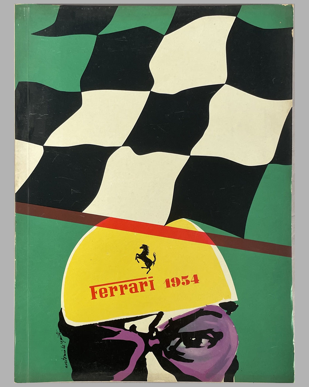 1954 Ferrari yearbook published by the factory