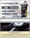 1960 Porsche World Champion factory original victory poster 3