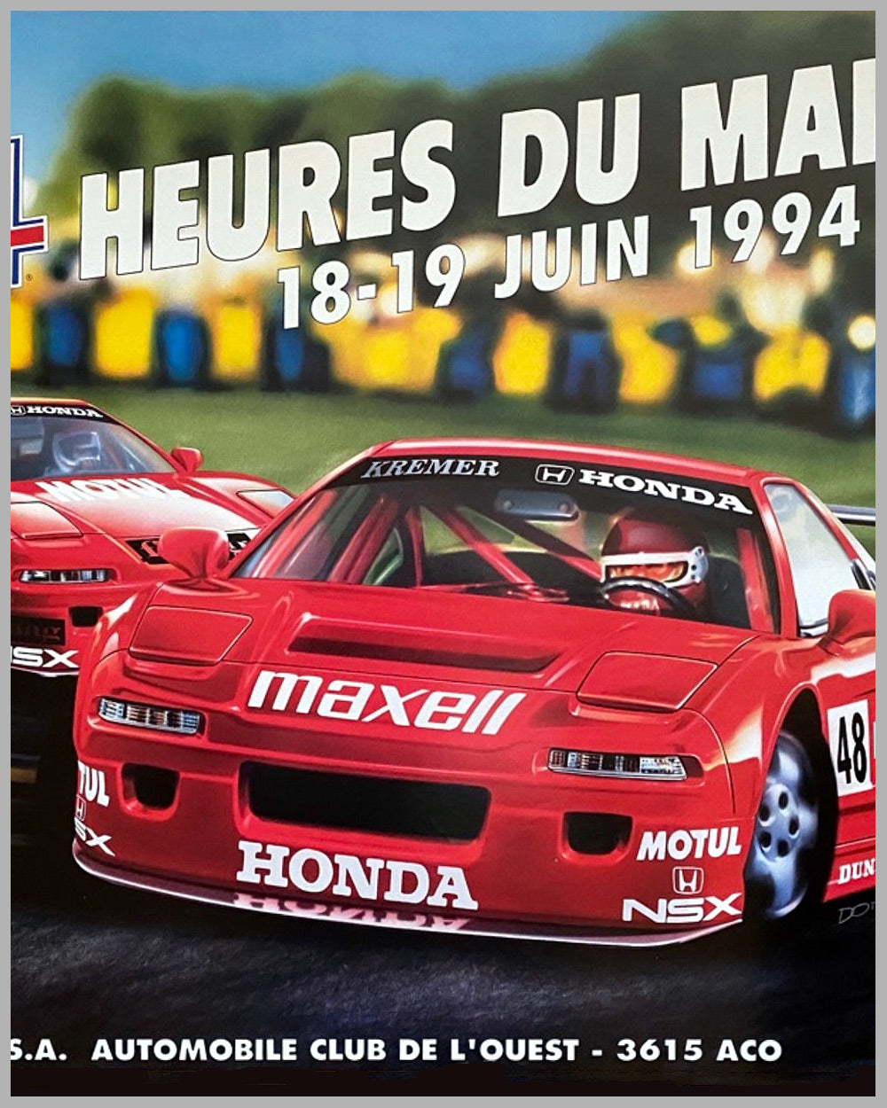 1994 - 24 Heures du Mans Original Poster 2
