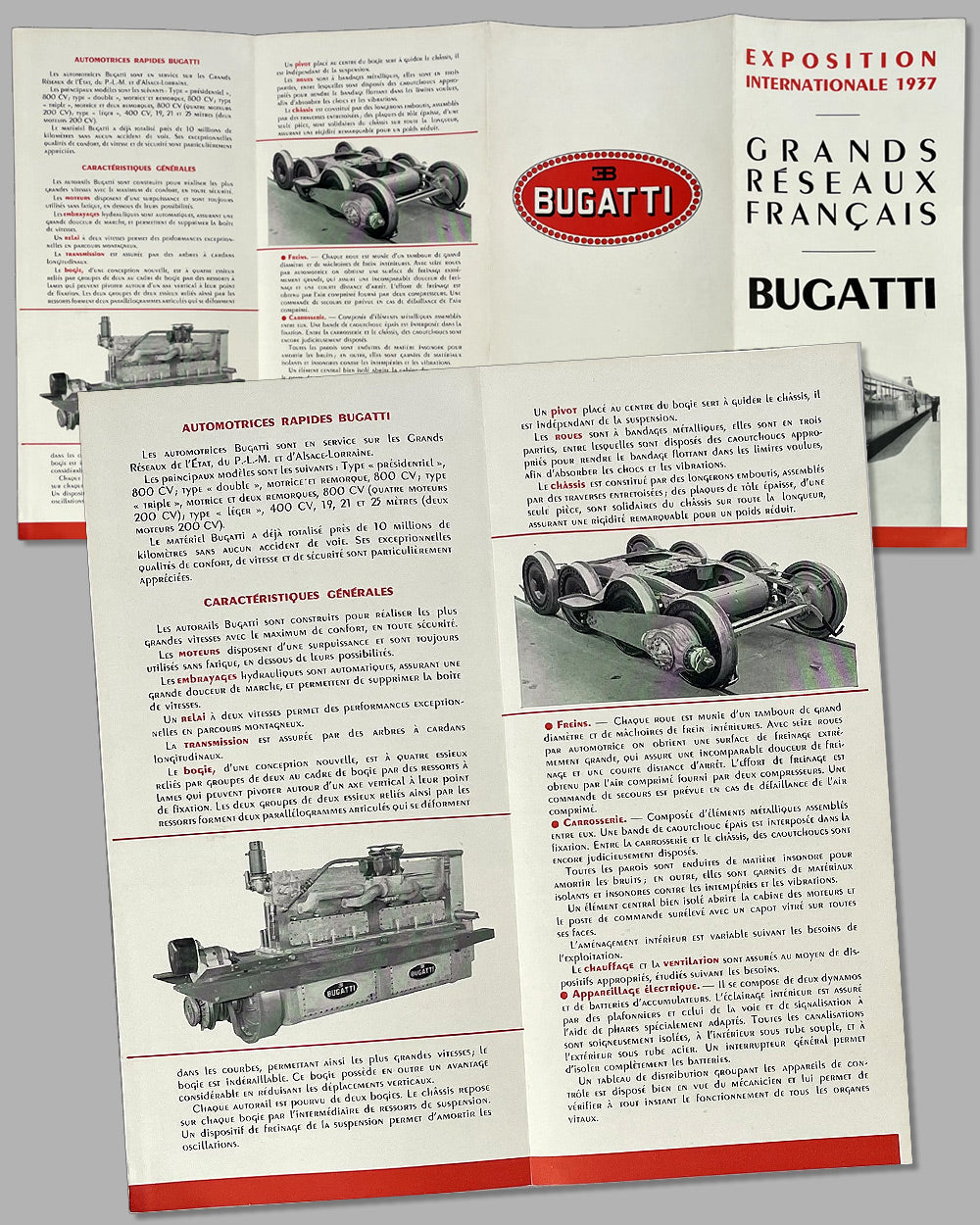Two Bugatti publications regarding the Bugatti Royale engine, 1937 4
