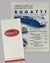 Two Bugatti publications regarding the Bugatti Royale engine, 1937, used in the Automotrice Légère