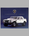 Two different Lamborghini LM002 factory sales brochures, mid ‘80’s 6