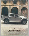 Two different Lamborghini LM002 factory sales brochures, mid ‘80’s 5