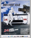 2000 - 24 Hours of Le Mans by Yahn Janou original large bus stop poster