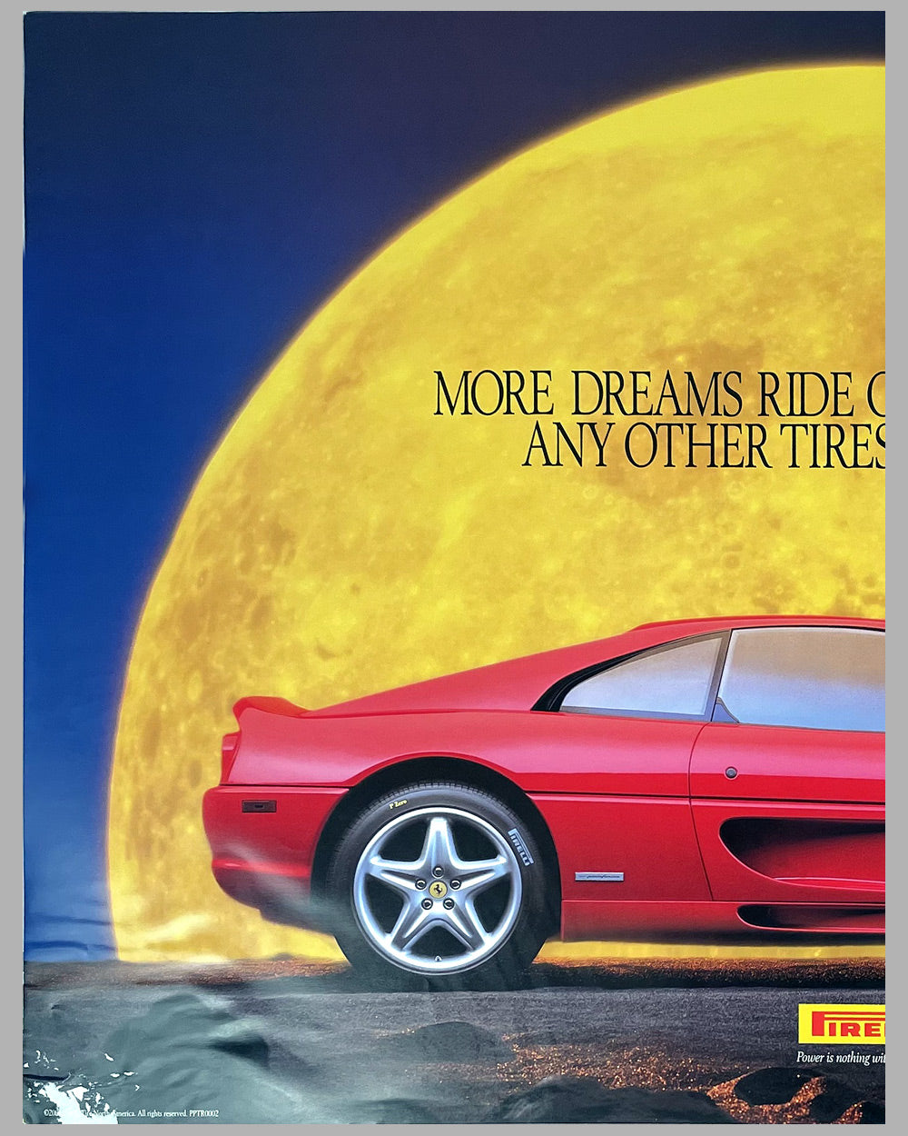 2000 Pirelli factory advertising poster 2