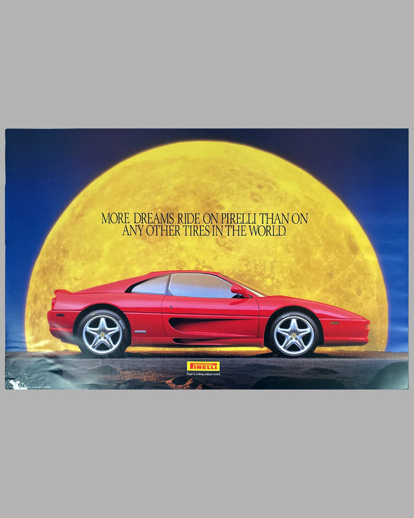 2000 Pirelli factory advertising poster - l'art et l'automobile