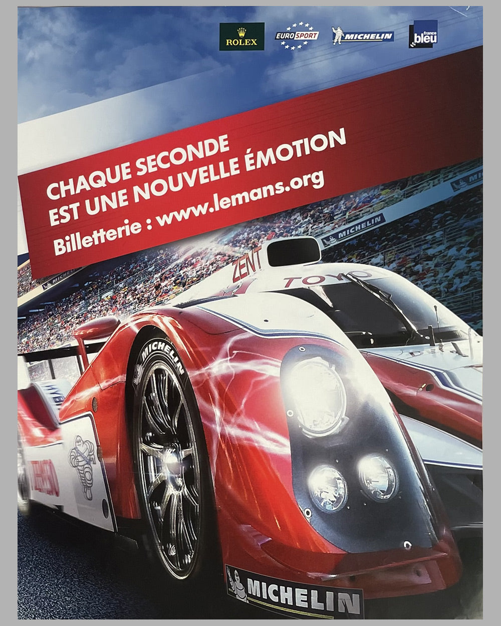 24 Heures du Mans 2012 original poster 3