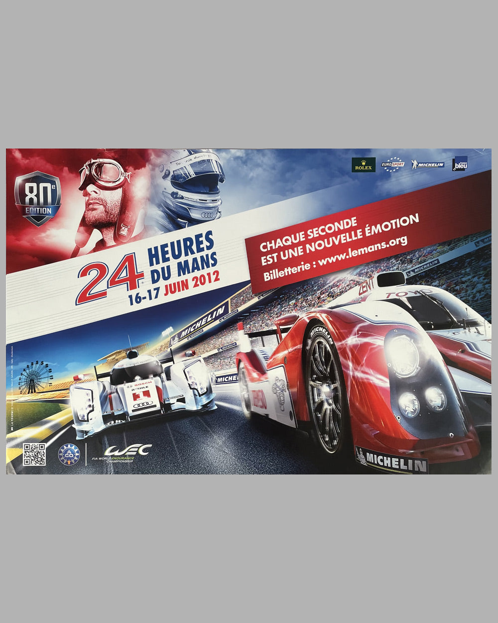 2012 - 24 Heures du Mans original poster