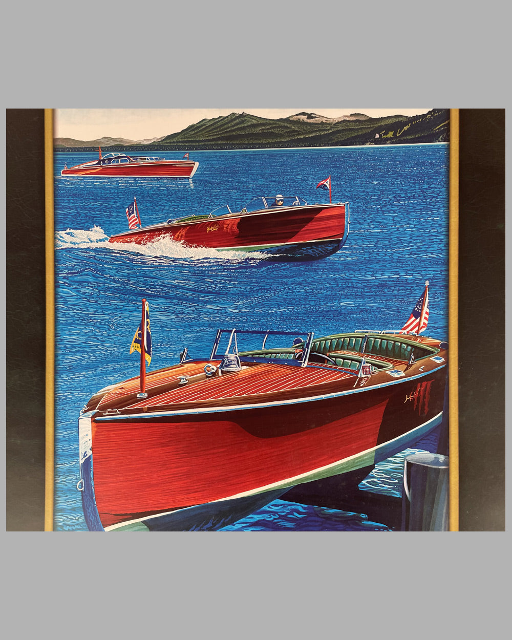 Lake Tahoe Concours d’Elegance poster by Roy Dryer III 2