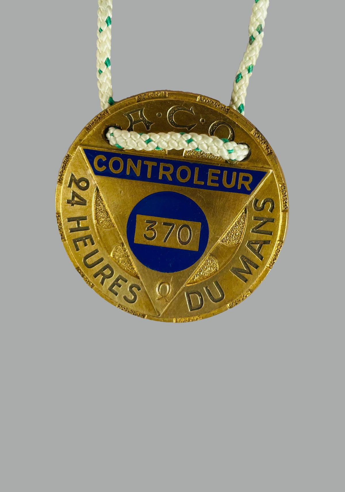 A.C.O. controller badge pin, 1960’s. 1970’s