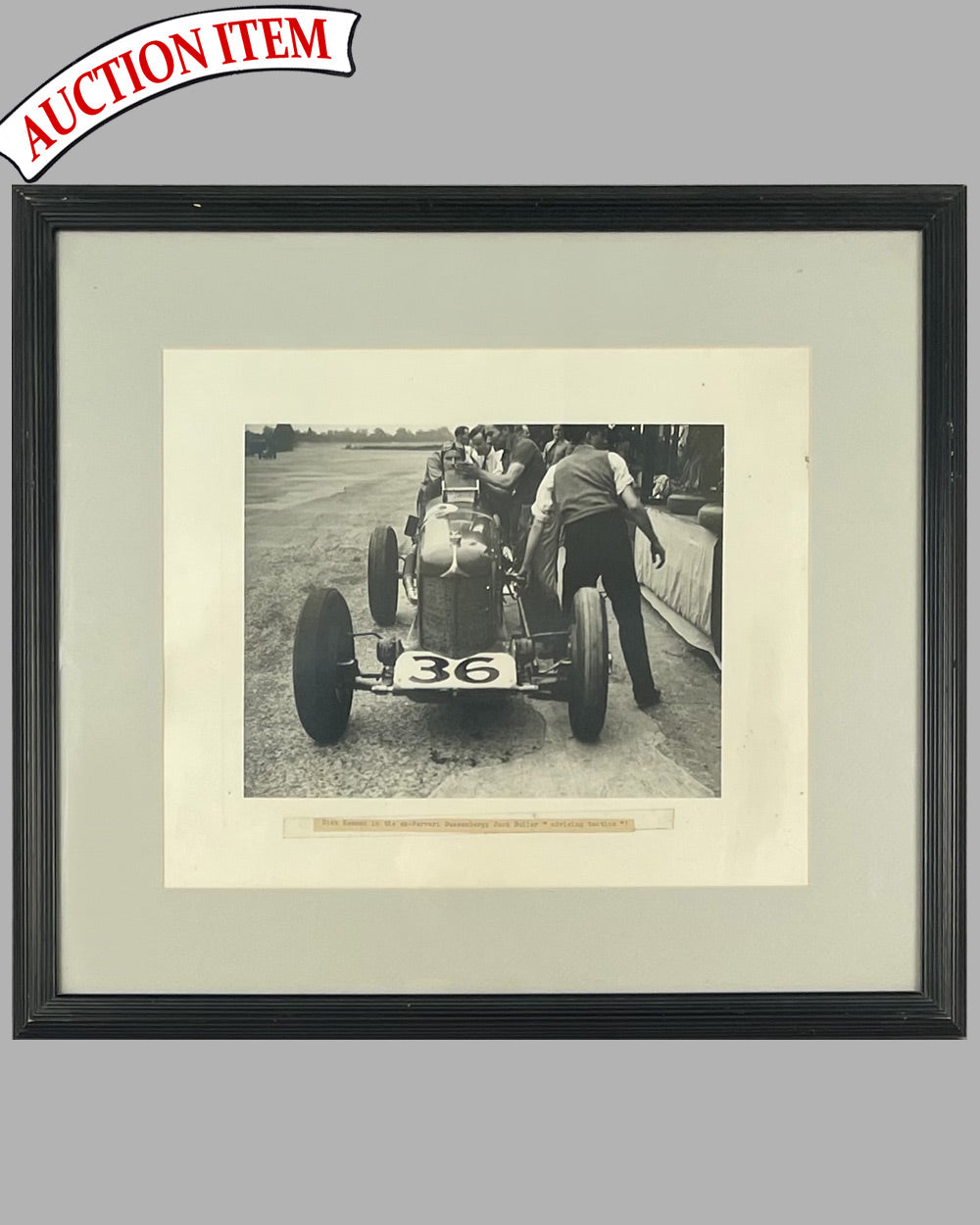 Dick Seaman b&amp;w photograph