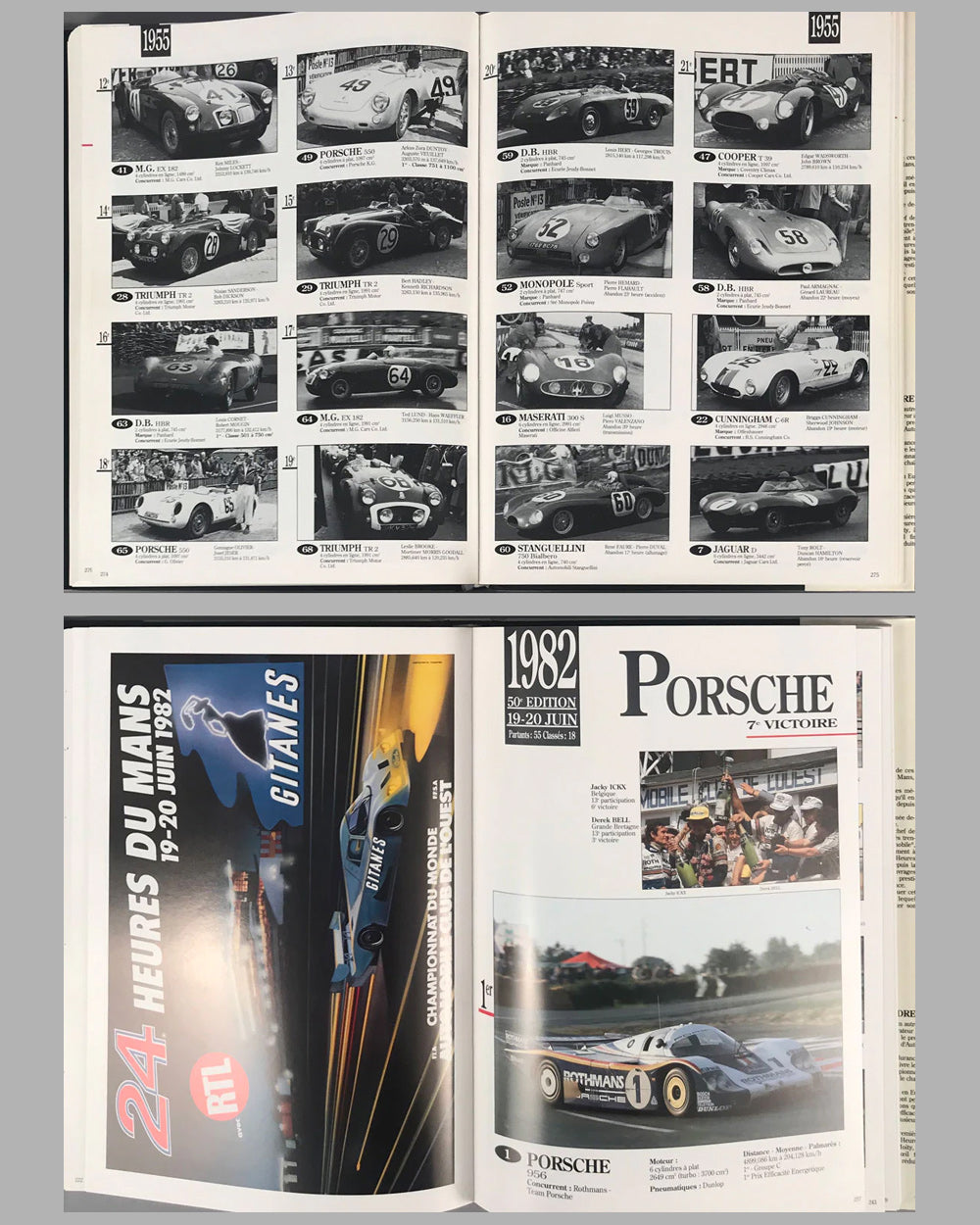 24 Heures du Mans 1923-1992 books - Two volumes by Moity, Teissedre and Bienvenu 3