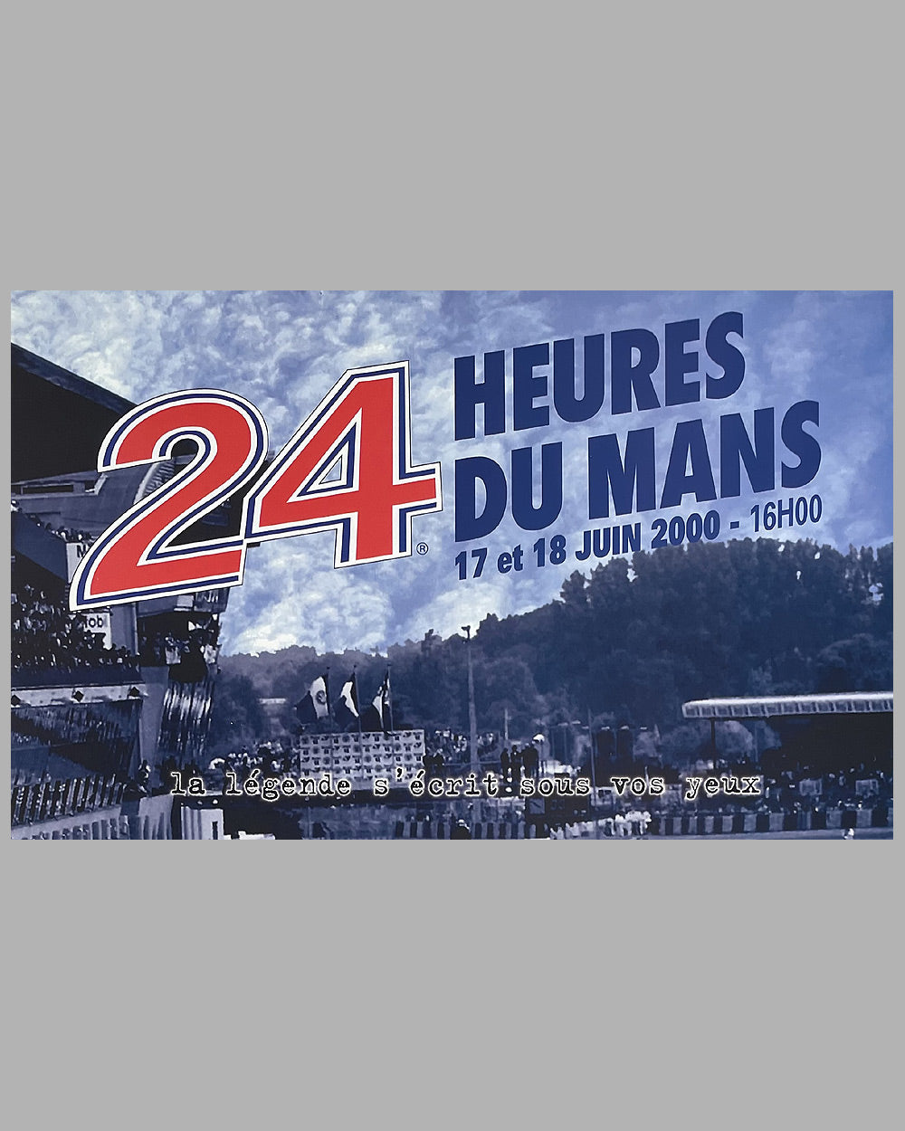 2000 24 heures du Mans original poster 2