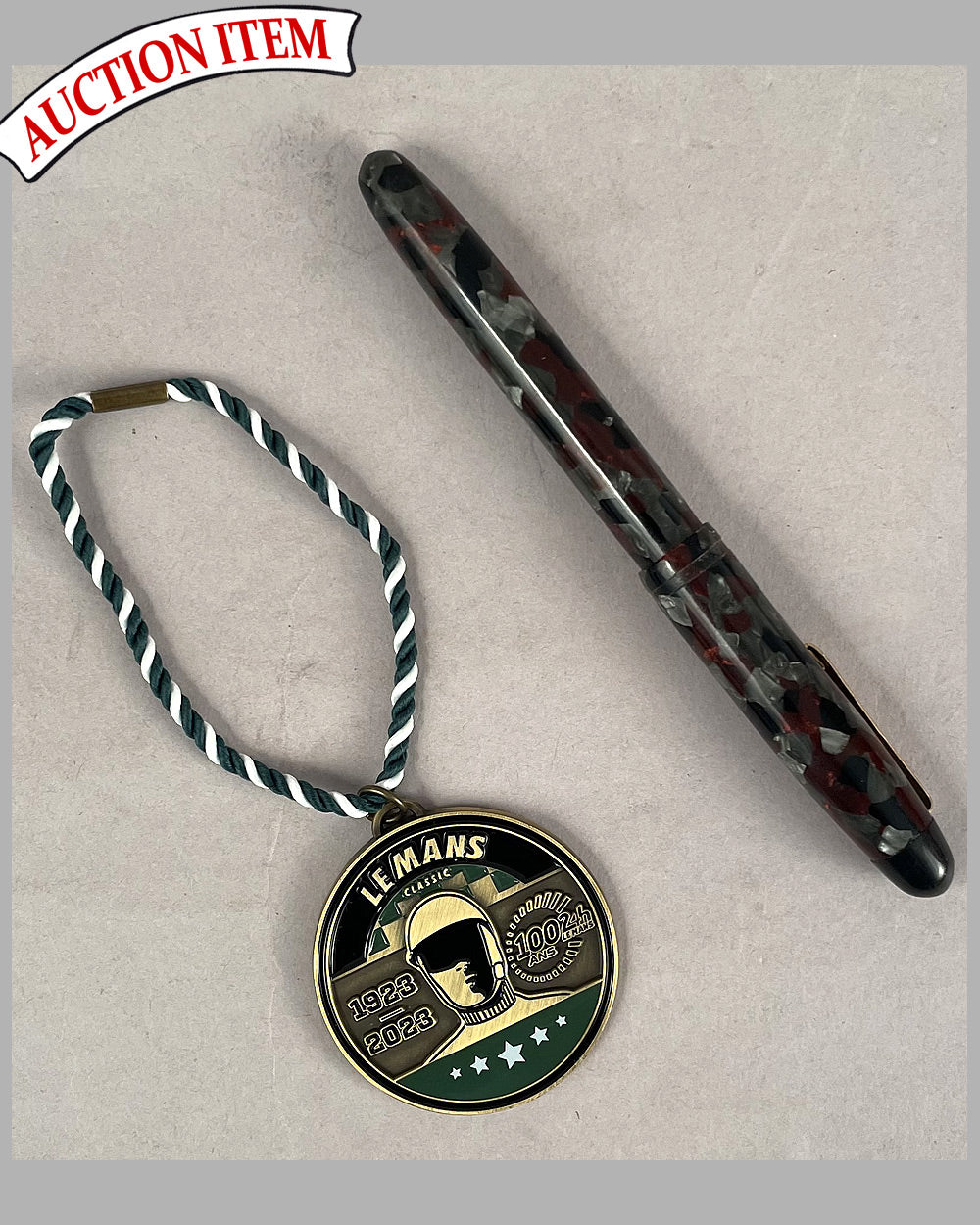 24 Hours of Le Mans 100 year anniversary medallion, 2023