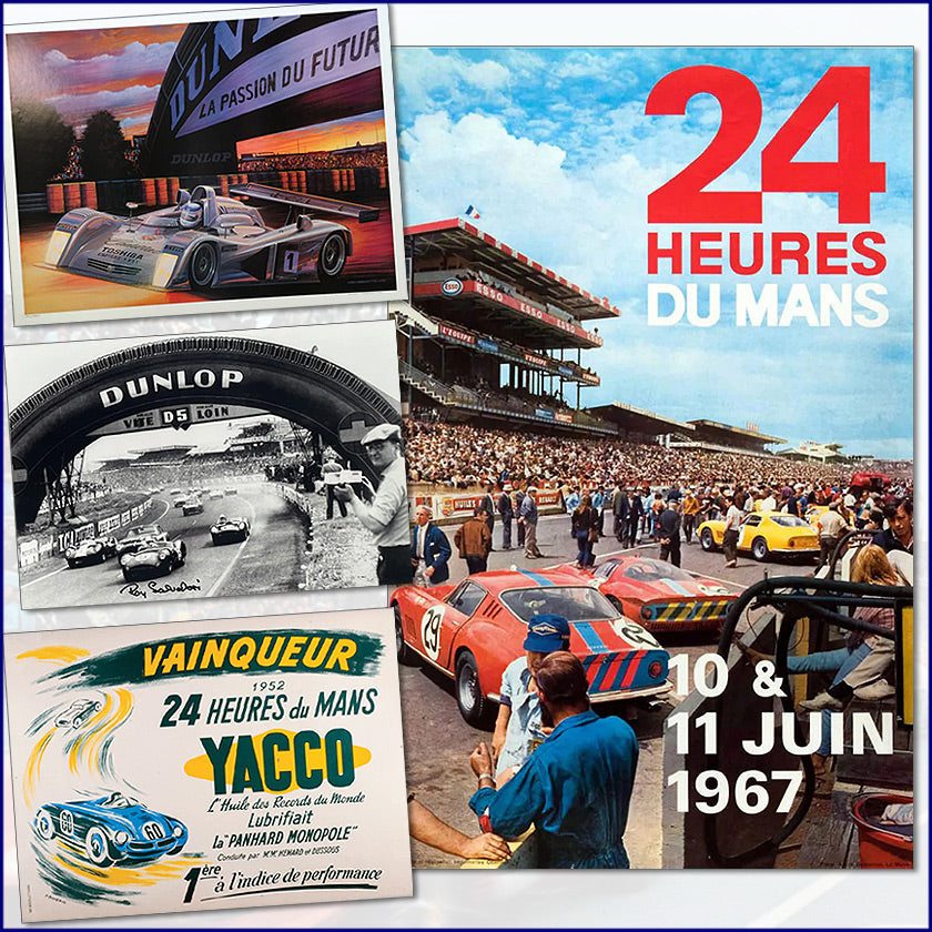 Vintage 24 Hours of Le Mans Related Posters & Memorabilia