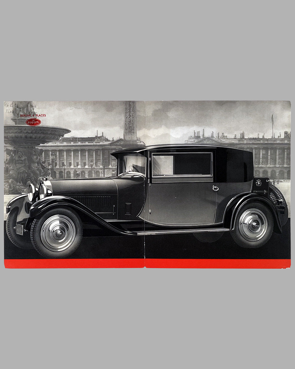 1927 Bugatti Type 44 original catalog 2