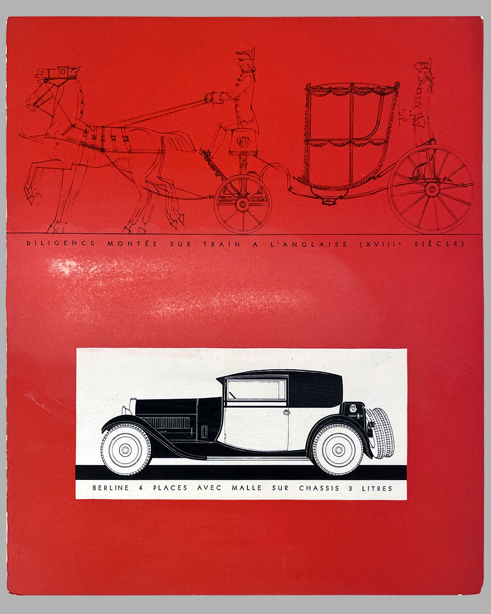 1927 Bugatti Type 44 original catalog