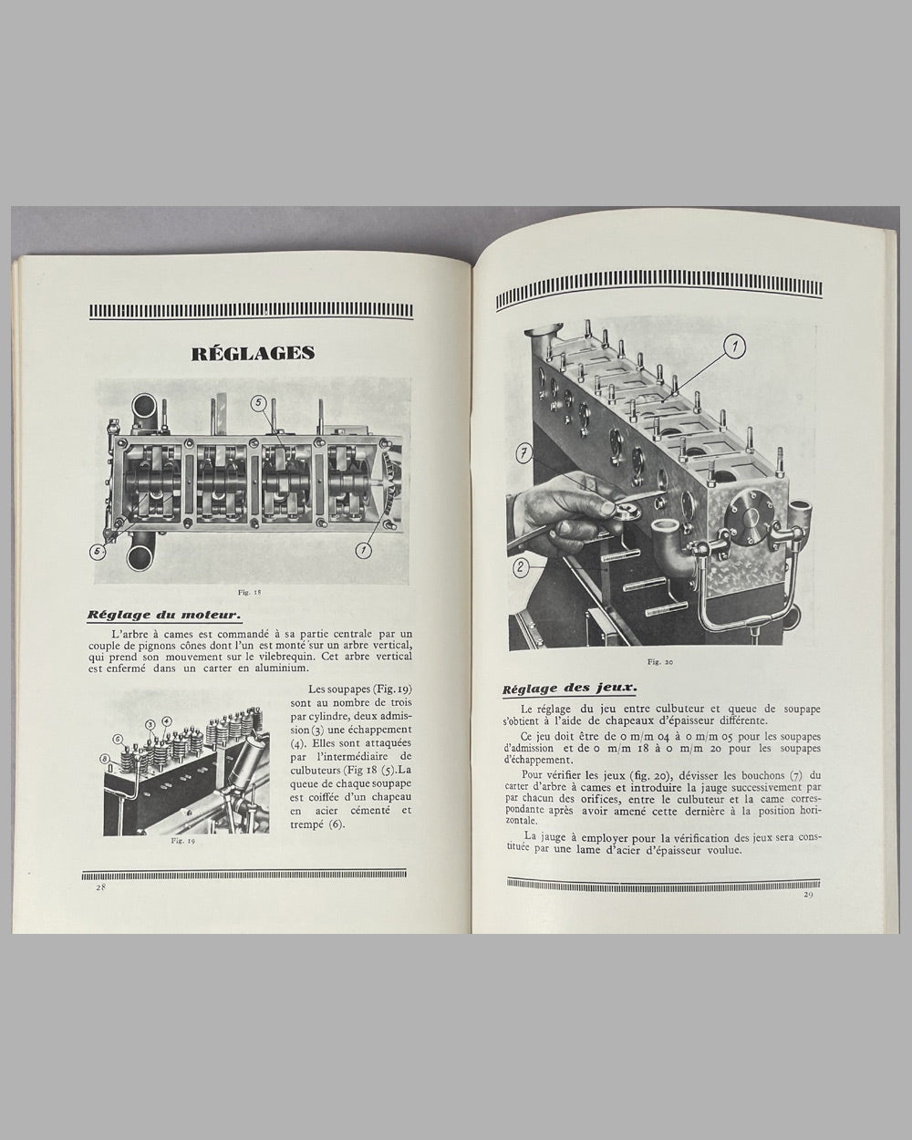 Bugatti Notice de Conduite et d’Entretien factory owner’s manual, 1929 4