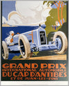 Grand Prix International Automobile du Cap d’Antibes et de Juan-les-Pins 1929 event poster by Alexis Kow 2