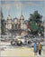 1929 Monaco Grand Prix print by Hubert Clerissi, a local Monaco artist 2