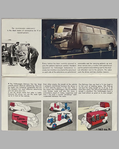 Three early 1960’s Volkswagen sales brochures 7