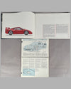 Three Ferrari F40 factory publications 3