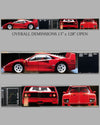 Three Ferrari F40 factory publications 7