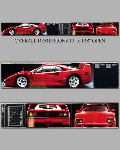 Three Ferrari F40 factory publications 7