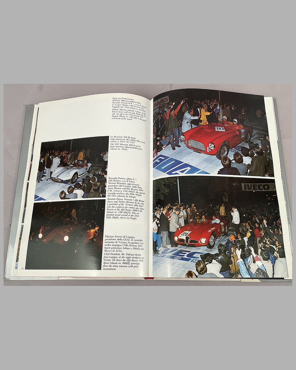 Three Mille Miglia books for 1982, 1984 & 1987 4