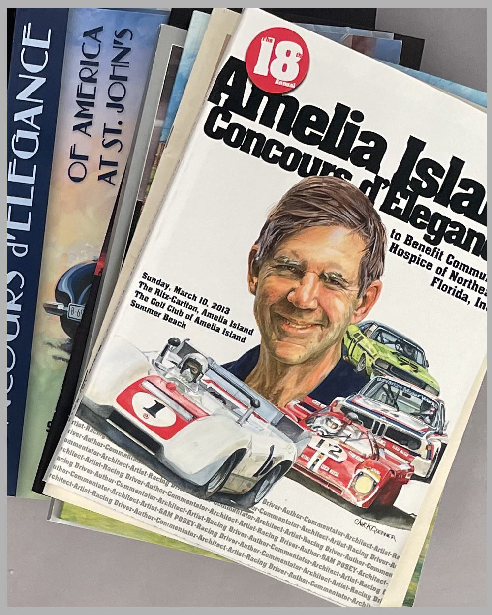 Collection of 35 Concours d&#39; Elegance programs 2