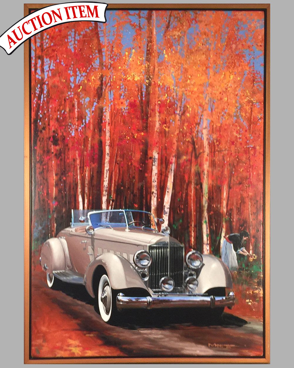 3rd Season painting by Charles Maher, 1994