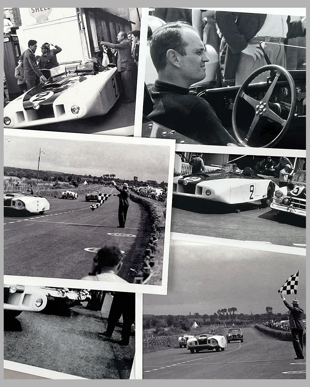 Collection of 46 b&w photographs of “Le Monstre” 2