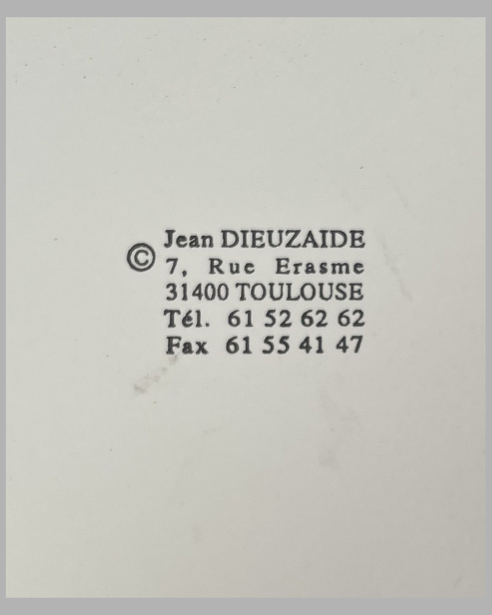 Juan Manuel Fangio b&amp;w photograph by Jean Dieuzaide 3