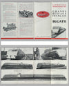 Collection of 5 Bugatti factory items regarding the Automotrice (Micheline) with the Bugatti Royale engine 5