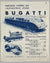 Collection of 5 Bugatti factory items regarding the Automotrice (Micheline) with the Bugatti Royale engine 6