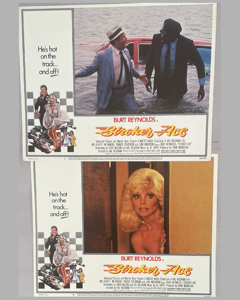 Five Stroker Ace lobby cards 3