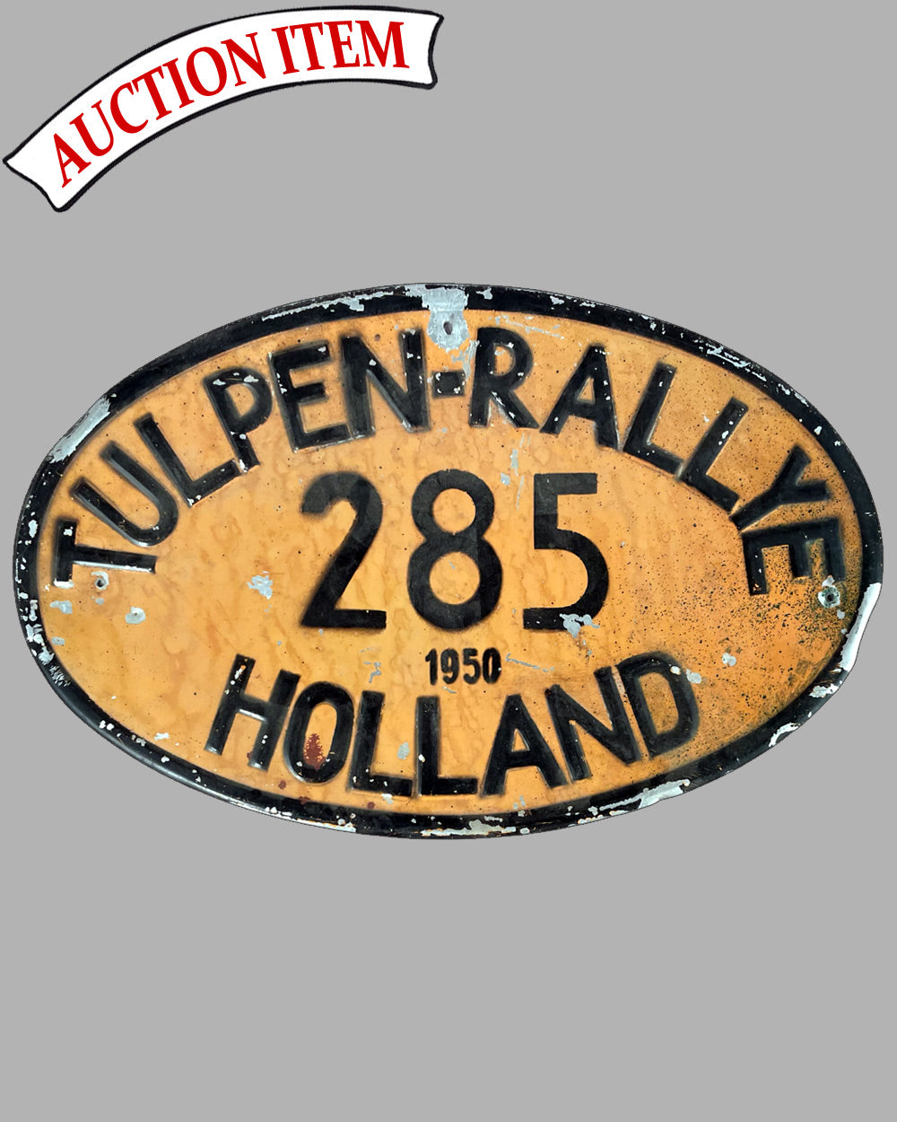 1950 Tulpen Rallye plaque