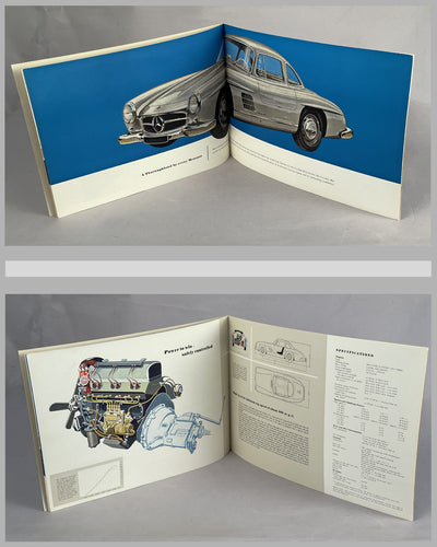 Mercedes Benz 300 SL factory sales catalog, mid 1950’s 3