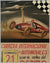 1951 Carrera International de Automoviles in Madrid original event poster 2