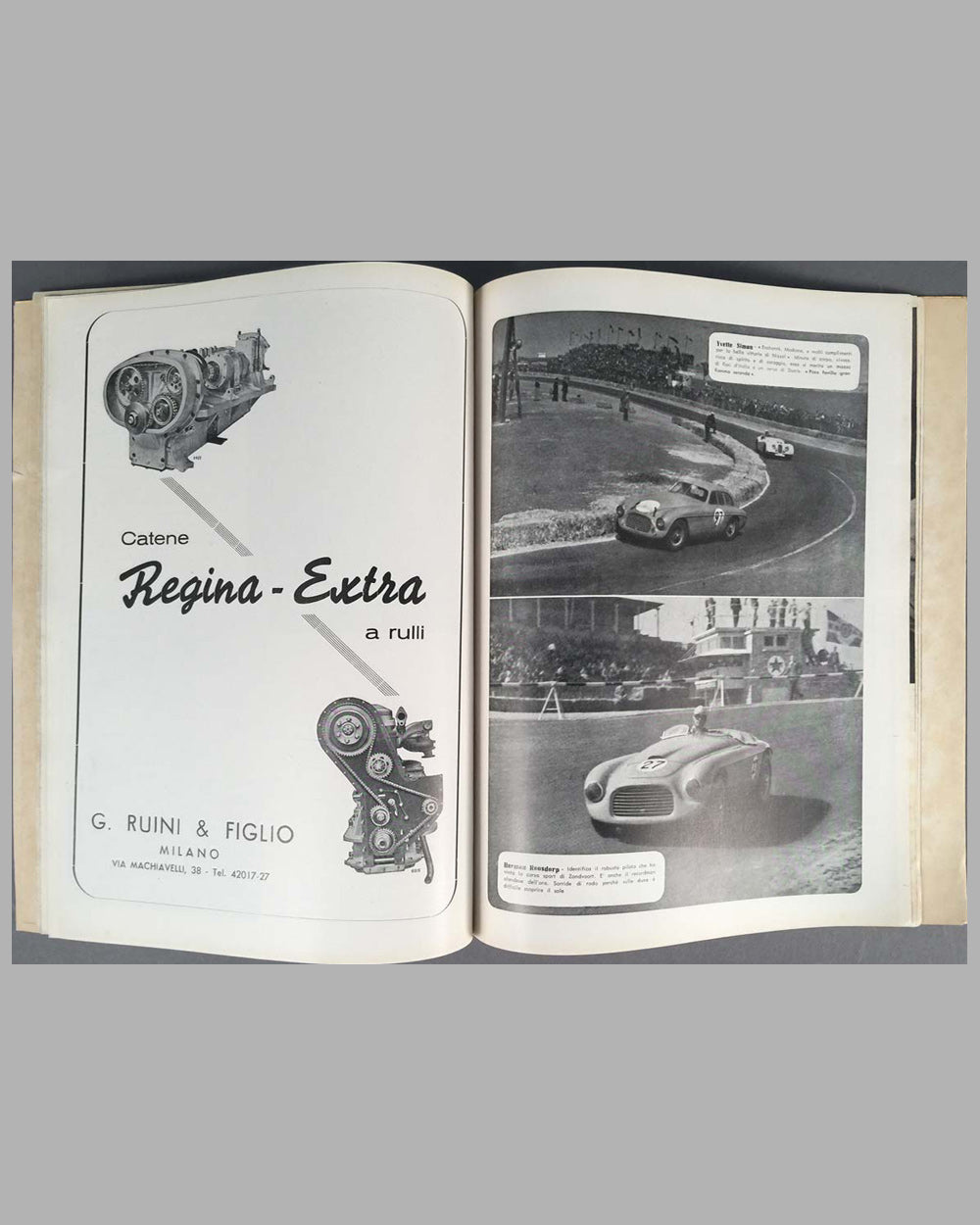 1951 Ferrari Yearbook, factory original 2