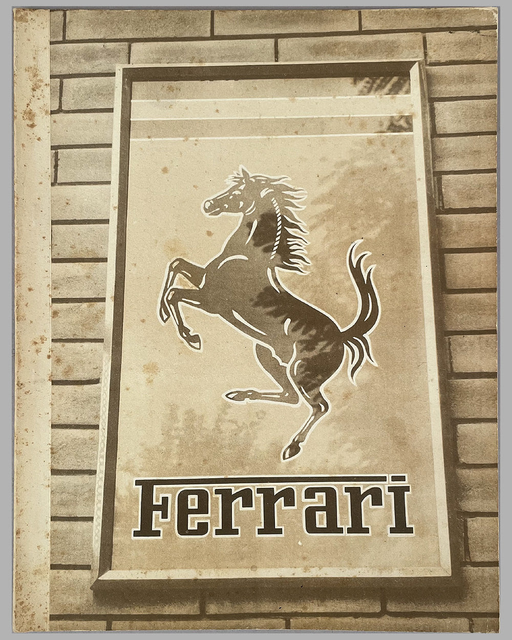 1951 Ferrari Yearbook, published by the factory after the 1951 season